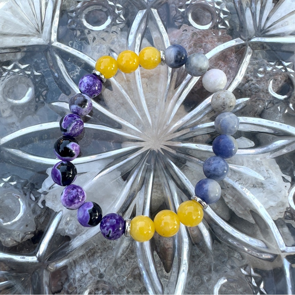 Success Energy Stone Bead Bracelet ✨